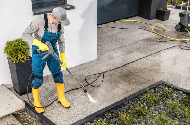 Pressure Washing Brick in Lone Tree, IA